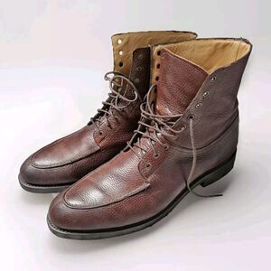 BROOKS BROTHERS 346 Goodyear Welted Lace Up Brogue Boots Leather Men’s Size 12